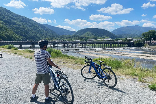 Kyoto Arashiyama, Hozukyo cycling route