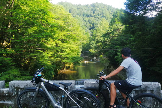 Kyoto Arashiyama, Hozukyo cycling route