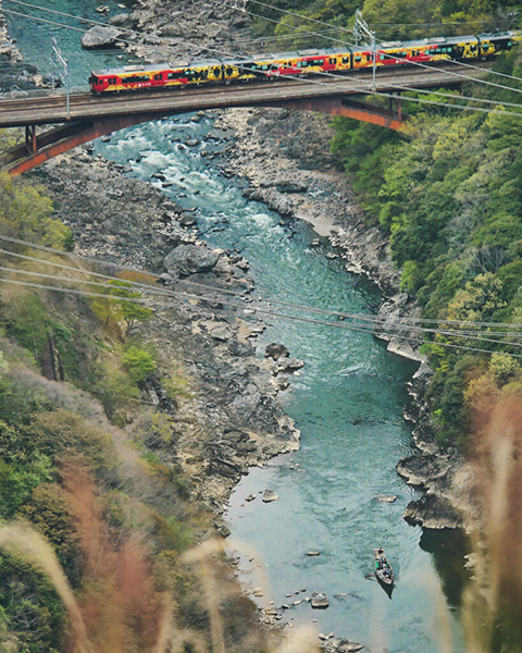 Kyoto Arashiyama, Hozukyo cycling route