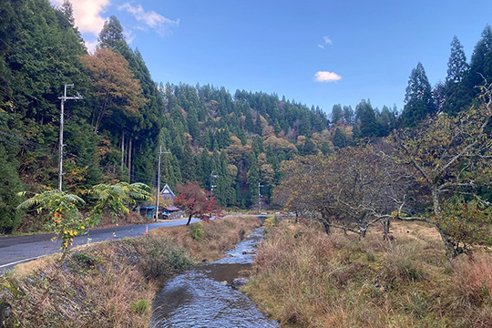 Kyoto Miyama cycling route known for its thatched village