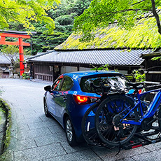 Classic Kyoto city cycling route