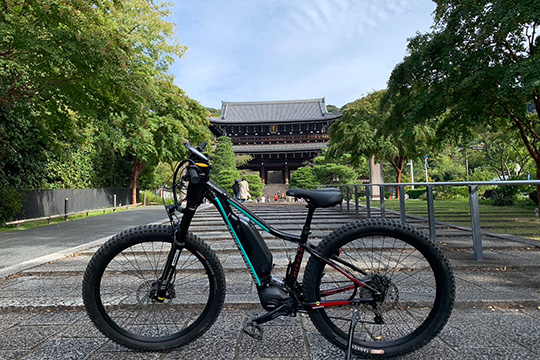 Classic Kyoto city cycling route