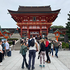 Classic Kyoto city cycling route