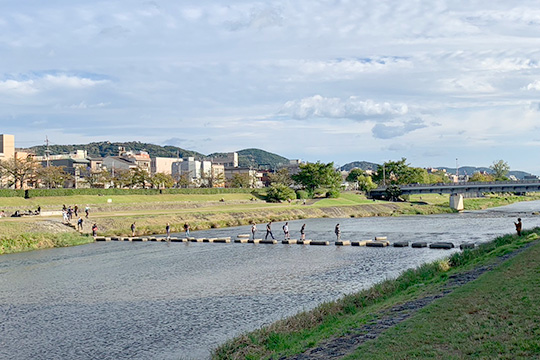 Classic Kyoto city cycling route